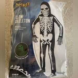 Kids Size Small (4-6) Skeleton Costume